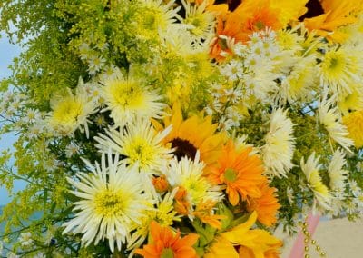 beautiful flower display