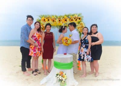 beach wedding
