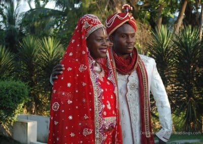 african couple destination dream wedding