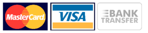 visa mastercard bank transfer logo